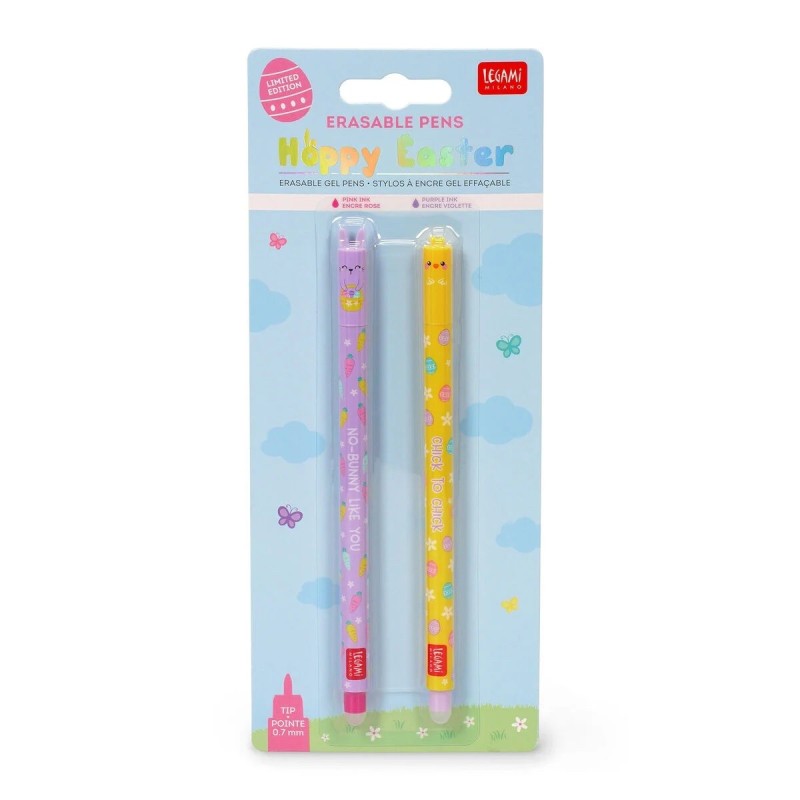 Penne cancellabili limited edition pasqua Happy Easter Legami