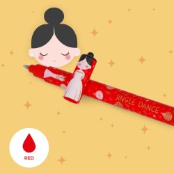 Set di 3 Penne Gel Cancellabili - The Nutcracker - Erasable Pen - Natale 2025